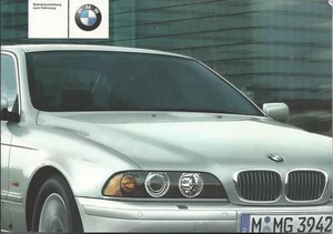 BMW 5er E39 manual de instrucciones 2002 manual de instrucciones 520 525 530 535 540 BA - Imagen 1 de 1