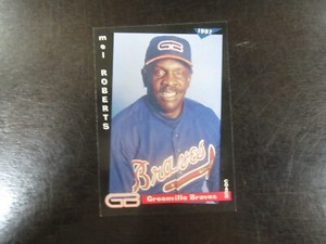 1997 Grandstand Greenville Braves Mel Roberts Card (B60) Atlanta Braves