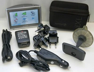 TomTom ONE XL Portable Car 4.3" LCD GPS System USA/Canada navigator receiver Set - Image 1 of 4
