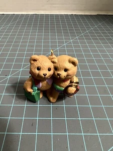 Hallmark Andenken Ornament Schwester zu Schwester Paar Schwester Bären datiert 1998  - Bild 1 von 7
