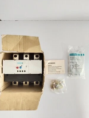 SIEMENS OVERLOAD RELAY 3RB1066-1GG0 55-250A ELECTRONIC OVERLOAD RELAY FREE FAST - Image 1 of 4
