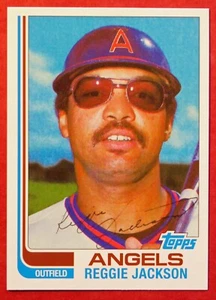 2016 Topps Reggie Jackson Reprint #BB2-1982 Berger's Best Series 2 (Angels) - Picture 1 of 2