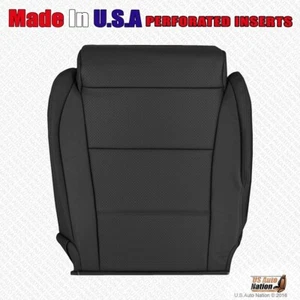 2015 2016 For Lexus GS350 Luxury F-Sport Driver Bottom Leather Seat Cover Black - Picture 1 of 8