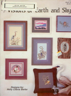 Visions of Earth and Sky Cross Stitch Pattern - Pegasus Originals - Holly Barbo - Image 1 of 2