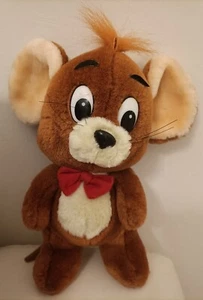 Jerry Plush Toy Cartoon Tom And Jerry 20Cm Used Soft Vintage - Picture 1 of 2