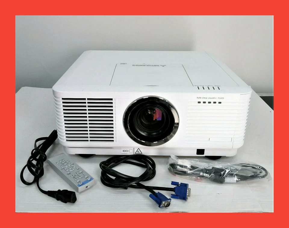 Mitsubishi WD8200U 6500 1080p Lumen Large Venue Outdoor Projector(1 Yr Warranty) - Image 1 of 4