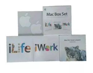 Apple Mac Box Set Includes Mac OS X Snow Leopard iLife 09 iWork 09 MC209Z/A - Picture 1 of 5