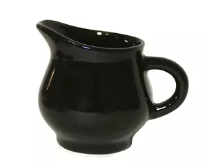 Jarra crema cerámica negra brillante - Imagen 1 de 7