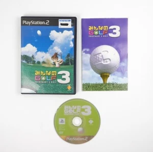 Minna no Golf 3 Sony PlayStation 2 PS2 Japan Import US Seller - Picture 1 of 7