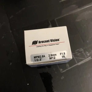 NIB Arecont Vision MPM 2.8A 2.8mm IR Lens - Picture 1 of 2