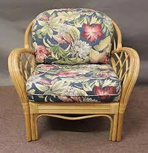 REPLACEMENT CUSHIONS FOR DEEP-SEATING WICKER/RATTAN FURNITURE* 2 PC CHAIR SET* - Picture 1 of 61