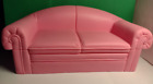 Vintage 1994 Barbie Dream House Mattel Pink  9" Couch Plastic Furniture
