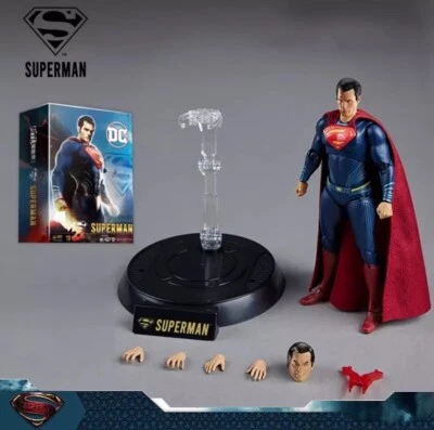 Nueva figura de acción Fondjoy escala 1:9 DC Collection Superman 7" regalo en caja Foto 1 de 2