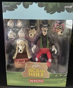 Disney Silly Symphony The Big Bad Wolf Super 7 Ultimates Limited New In Box - Picture 1 of 7