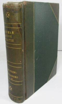 1901 ED German Book-Plates Illustrated Handbook Austrian Leiningen- Westerburg - Image 1 of 4