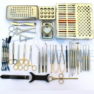 Dental Prf Kit Micro Oral Surgery Set Surgical Needle Holder Implant Instruments - Picture 1 of 7