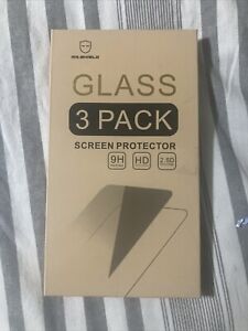 Mr. Shield Tempered Glass 3 Pack Screen Protectors -Nokia 3V NIB-Free Shipping