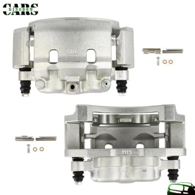 Rear Pair Brake Calipers w/ Bracket For 1999-2007 FORD E-350 SUPER DUTY - Image 1 of 4