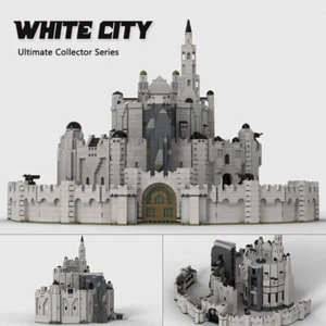 Juego de bloques de construcción modulares The White City hágalo usted mismo sin usar, en caja, colección de ladrillos juguete 4337 piezas - Imagen 1 de 12
