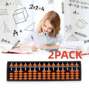 Calculadora japonesa estándar Ábaco Soroban de 17 dígitos conteo envío en EE. UU. - Imagen 1 de 7