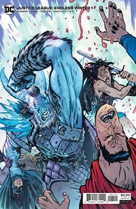 Cubierta de DC Comics Liga de la Justicia Invierno Interminable #1 (De 2) B Daniel Warren Johnson - Imagen 1 de 1
