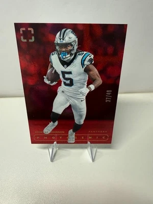 Diontae Johnson 2024 Panini Photogenic Red /49 #104 Panthers - Image 1 of 4