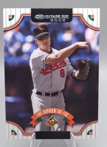 Tarjeta Donruss #8 2002 Cal Ripken Jr Baltimore Orioles Last Playing Days Salón de la fama - Imagen 1 de 2
