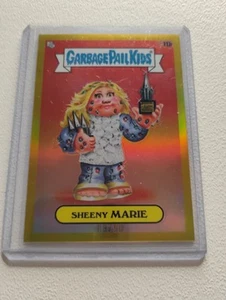 2024 Chrome 7 Garbage Pail Kids Music Awards Sheeny Marie Gold Refractor - Picture 1 of 2