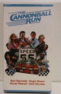HTF Cannon Ball Run VHS Video Tape VTG Movie Burt Reynolds RARE. NEW! SEALED! - Foto 1 di 5