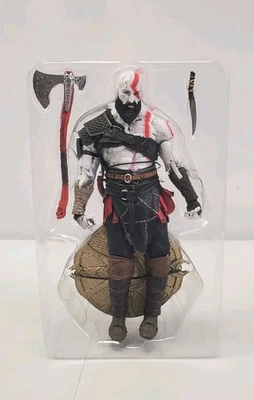 NECA God of War Kratos Action Figure 7-inch 7" Axe Dagger Shield New No Box - Image 1 of 2