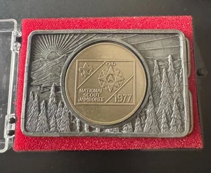 Belt Buckle 1977 Boy Scouts of America National Jamboree - Picture 1 of 2
