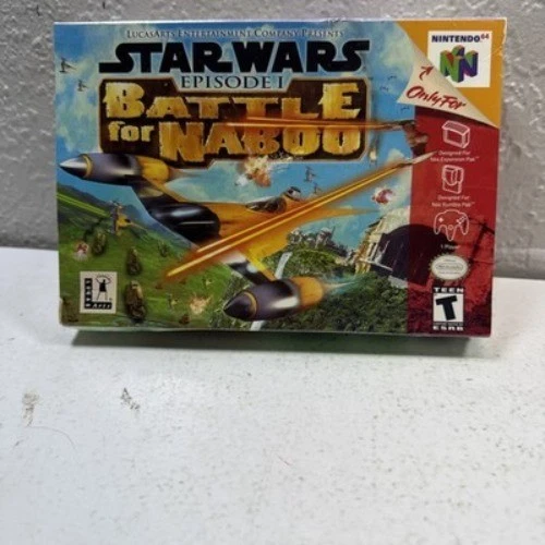 Star Wars Episodio I Batalla por Naboo N64 Nintendo 64 Precintado Foto 1 de 4