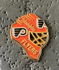 Pin de hockey Philadelphia Flyers máscara de portero NHL - Imagen 1 de 2