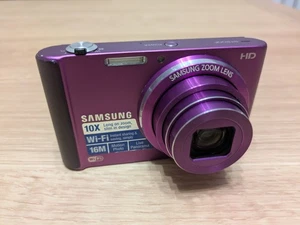 Samsung Digital Camera ST200F 16.1MP Purple Tested - Free Same Day Dispatch - Picture 1 of 15