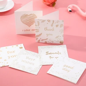  12 Sheets New Year Cards Birthday for Women Gift Message Greeting - Picture 1 of 11