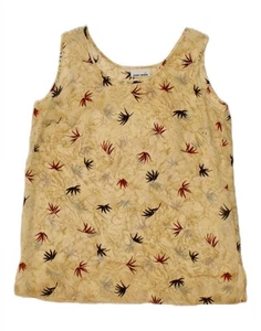 GERRY WEBER Womens See Through 2 Piece Set EU 42 Large Yellow Floral AR01 - Picture 1 of 5