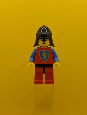 Crusader Lion cas120 Red Legs with Black Hips, Black Neck-Protector Castle Lego - Image 1 of 4