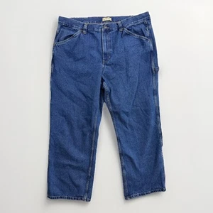 Blue Mountain Jeans Men’s Size 42/30 (42x28) Blue Carpenter Baggy - Picture 1 of 12