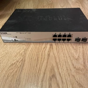 D-Link Web Smart (DGS-1210-10P) 10-Port POE+ Switch - Afbeelding 1 van 4