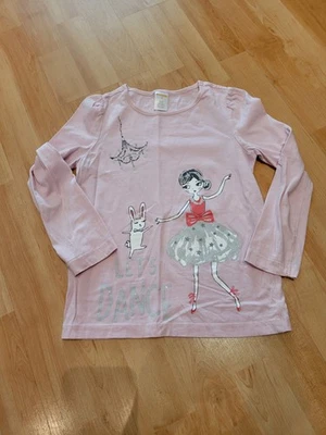Gymboree Girls Size 6 Dancer Long Sleeve Tshirt Pink VGUC - Image 1 of 3