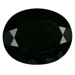 4.13 ct Marvelous Oval (11 x 9 mm) Unheated / Untreated Green Chrome Diopside - Picture 1 of 1