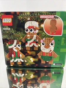 Set Ornamenti Biscotti Pan di Zenzero LEGO Christmas 40642 Nuovo Ritirato 2023 - Foto 1 di 5