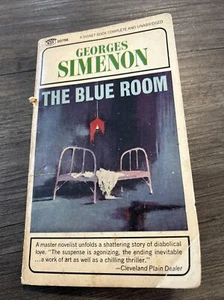 The Blue Room; Georges Simenon Signet paperback, 1st Printing - Picture 1 of 3