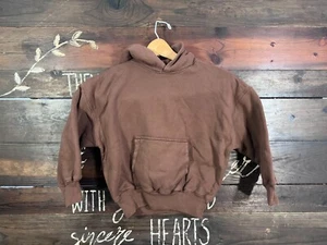 Yeezy Gap YZY NWT Double Layered Hoodie Sweatshirt Blue Youth Size Small - Picture 1 of 6