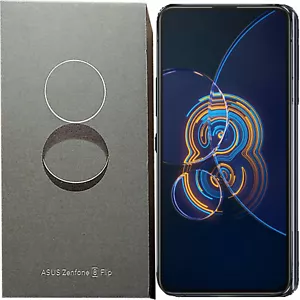 BNIB Asus Zenfone 8 Flip Dual-SIM 128GB + 8GB Black Factory Unlocked 5G OEM - Foto 1 di 1