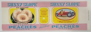 LABEL Can Sunny Slope Carolina Peaches Gaffney South Carolina Pink - Picture 1 of 1