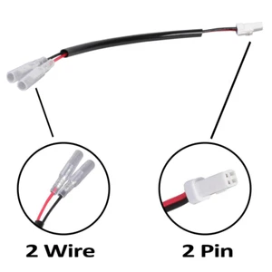 License Plate Light Adapter Wire Leads Plug Connector For Aprilia Tuono V4 RSV4 - Picture 1 of 10