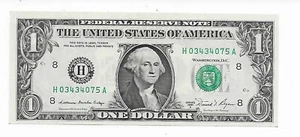 $1 1981-A Ortega/ Regan St. Louis HA Mule Block 1st Printing Choice Crisp Unc. - Picture 1 of 2