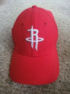 Houston Rockets Fitted Hat Red Cap NBA 39Thirty New Era Medium Large - Picture 1 of 8
