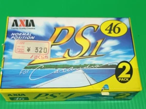 2 Pack AXIA  AD 90 blank audio cassette tape  sealed - JAPAN - Picture 1 of 6